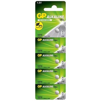 Baterii Alcaline GP ELL AG4, 1.5V, 10 buc Baterii Alcaline GP ELL AG4, 1.5V, 10 buc