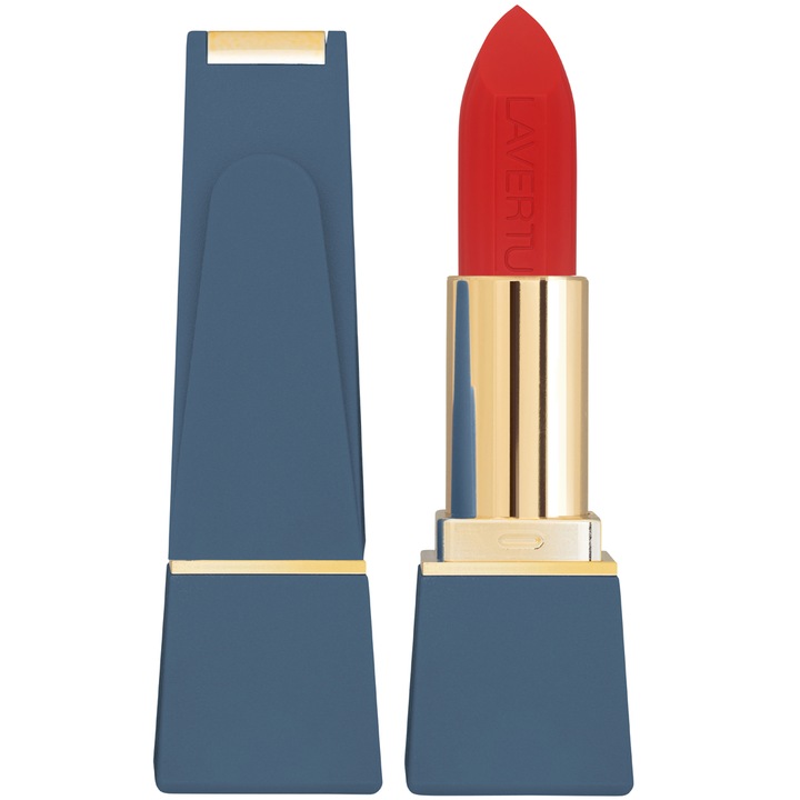 Ruj LAVERTU, Unique - Altissimo Red, rezistent la transfer, Stralucitor