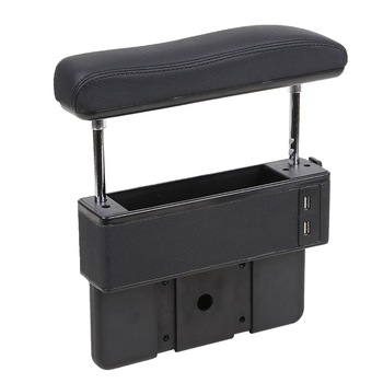 Cotiera auto universala plug&play cu USB - neagra - marca aVr Cotiera auto universala plug&play cu USB - neagra - marca aVr