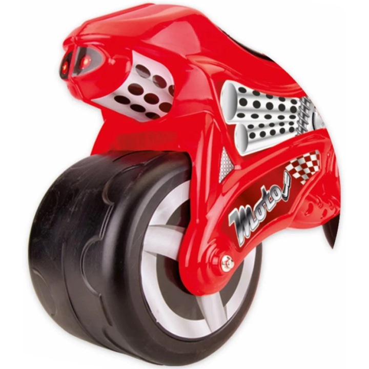 Motocicleta ride-on Dolu, rosu, 50 x 71 x 27 cm