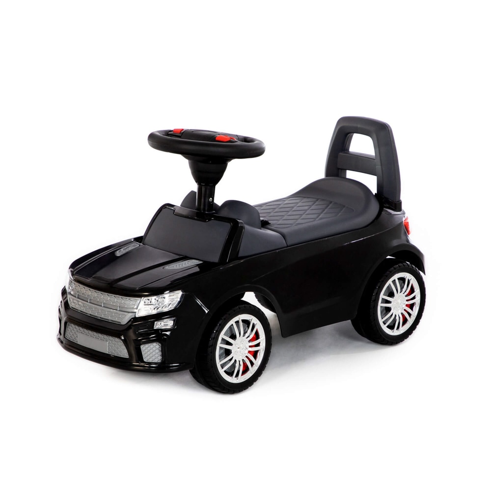 Masinuta Polesie ride-on - Supercar, neagra, 66 x 28.5 x 30 cm