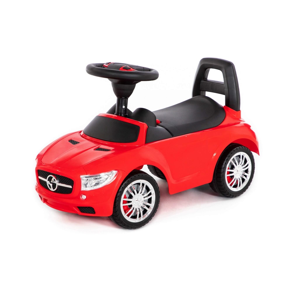 Masinuta Polesie ride-on - Supercar, rosie, 66 x 28.5 x 30 cm
