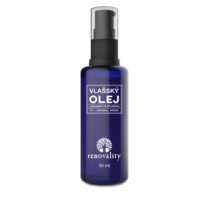 Ulei de nuc, Renovality, cu Pompa, 50 ml