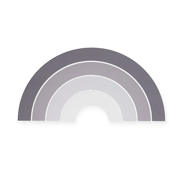 Lampa perete, curcubeu, gri
