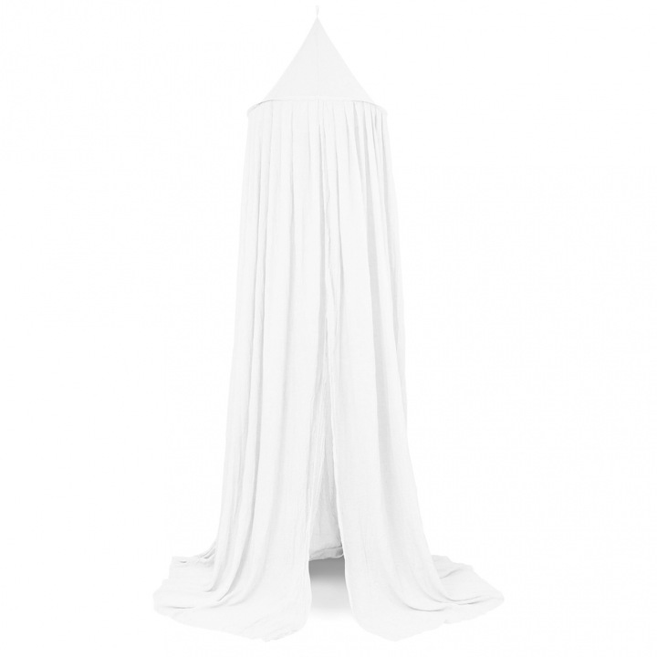 Baldachin patut, Jollein, 245cm, alb