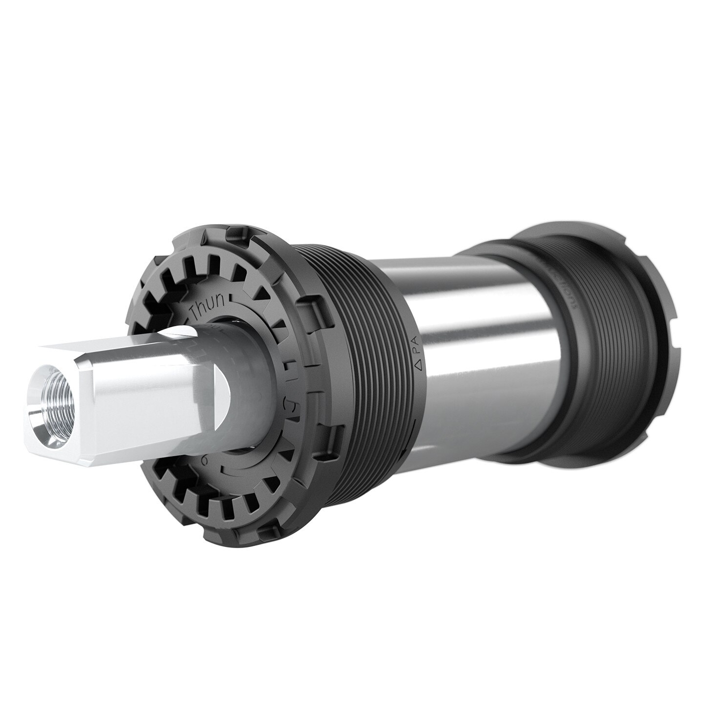 Monobloc Pedalier Thun Jive Ml-3Fs120K - L 68/116 Mm, Argintiu