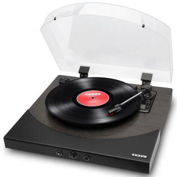 Pick-up automatic ION Audio Premier LP cu Boxe Stereo Incorporate, Bluetooth, AUX, USB, culoare Negru Pick-up automatic ION Audio Premier LP cu Boxe Stereo Incorporate, Bluetooth, AUX, USB, culoare Negru