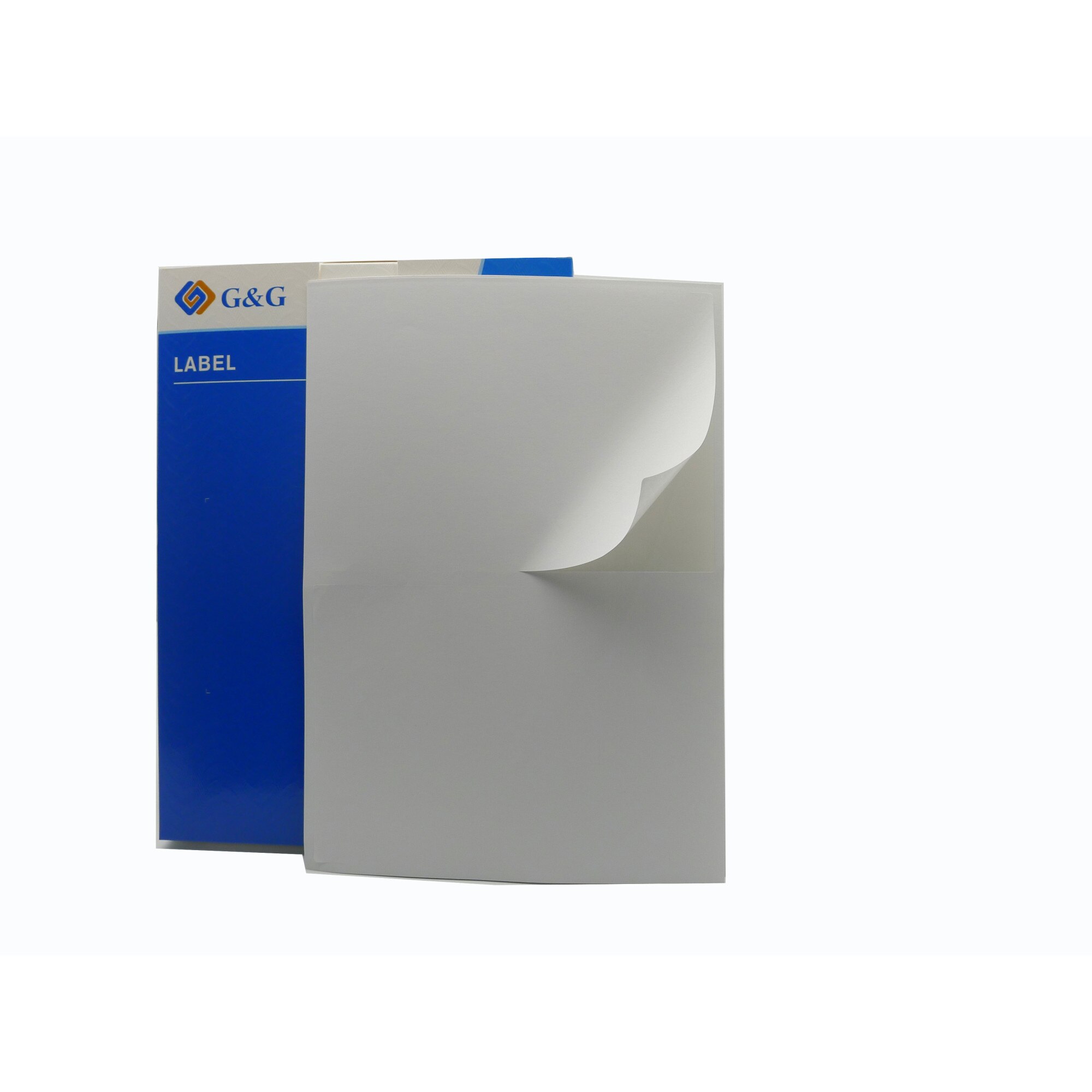 Etichete autoadezive G&G, 200 mm X 140 mm, 2 etichete/A4, set 100 coli/top