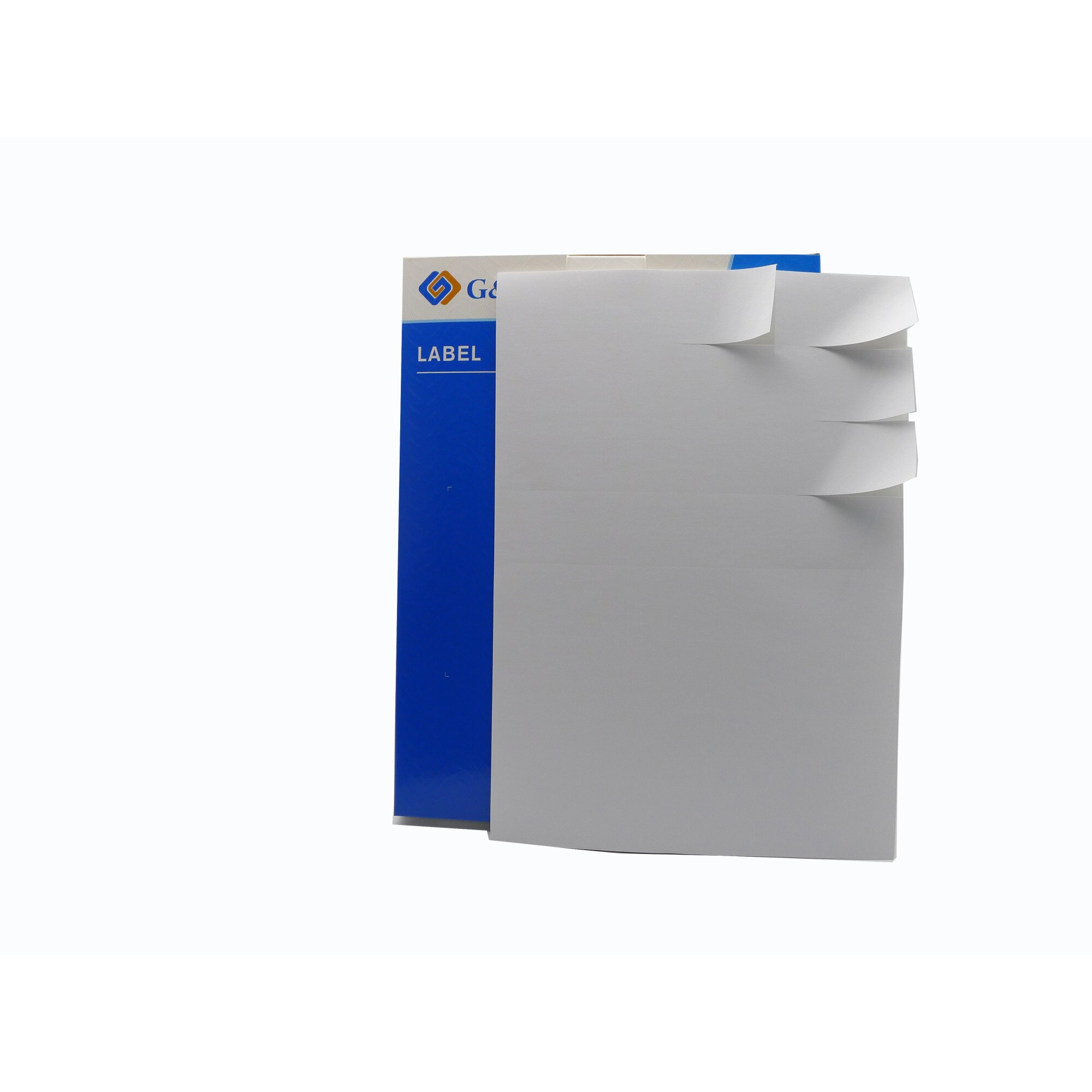 Etichete autoadezive G&G,70 mm X 37 mm, 24 etichete/A4, set 100 coli/top