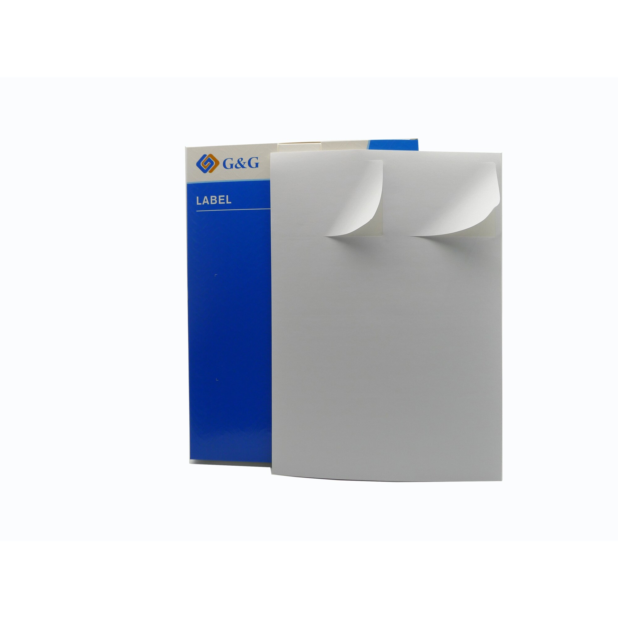 Etichete autoadezive G&G, 95 mm X 67 mm, 8 etichete/A4, set 100 coli/top