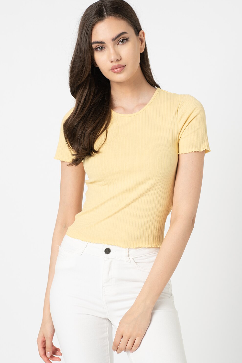 Only, Tricou cu striatii Jeanette, Galben pai