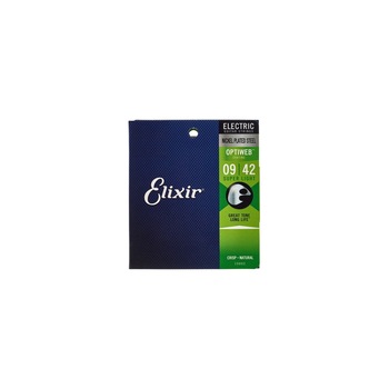 Set Elixir Optiweb Electric Nickel Plated Super Light 09-42 Set Elixir Optiweb Electric Nickel Plated Super Light 09-42