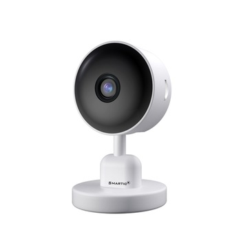 Camera IP Baby Monitor V1, Rezolutie HD 1920 x 1080P, WiFi, Functia Night Vision, Aplicatie Telefon, Smartic®, alb/negru Camera IP Baby Monitor V1, Rezolutie HD 1920 x 1080P, WiFi, Functia Night Vision, Aplicatie Telefon, Smartic®, alb/negru