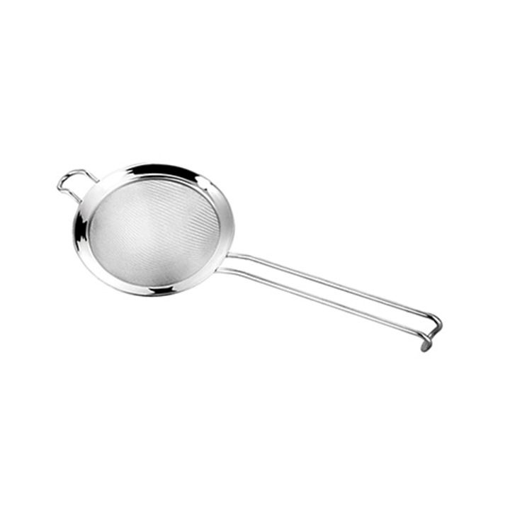 Цедка с дълга дръжка Tescoma Grand Chef, Неръждаема стомана, Сребрист, 6.5см