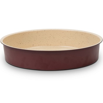 Vas rotund pentru copt Nava Terrestrial cu invelis ceramic antiaderent, 32cm Vas rotund pentru copt Nava Terrestrial cu invelis ceramic antiaderent, 32cm