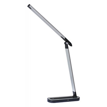 Lampa de birou LED Misha, port USB, 7W(35W), 400lm lumina neutra(4000k) dimabila, negru-argintiu, Rabalux Lampa de birou LED Misha, port USB, 7W(35W), 400lm lumina neutra(4000k) dimabila, negru-argintiu, Rabalux