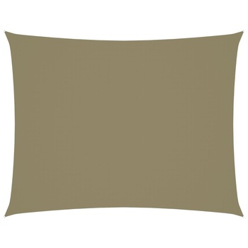 Panza parasolar dreptunghiular, vidaXL, Tesatura oxford, 2,5 x 3,5 m, 90% protectie UV, 160 g/m², Bej Panza parasolar dreptunghiular, vidaXL, Tesatura oxford, 2,5 x 3,5 m, 90% protectie UV, 160 g/m², Bej