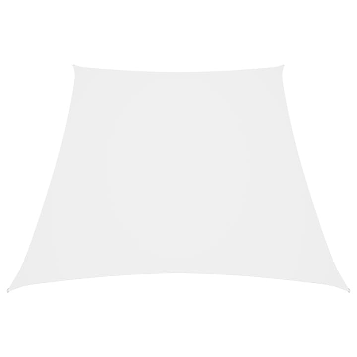 vidaXL fehér trapéz alakú oxford-szövet napvitorla 4/5 x 3 m