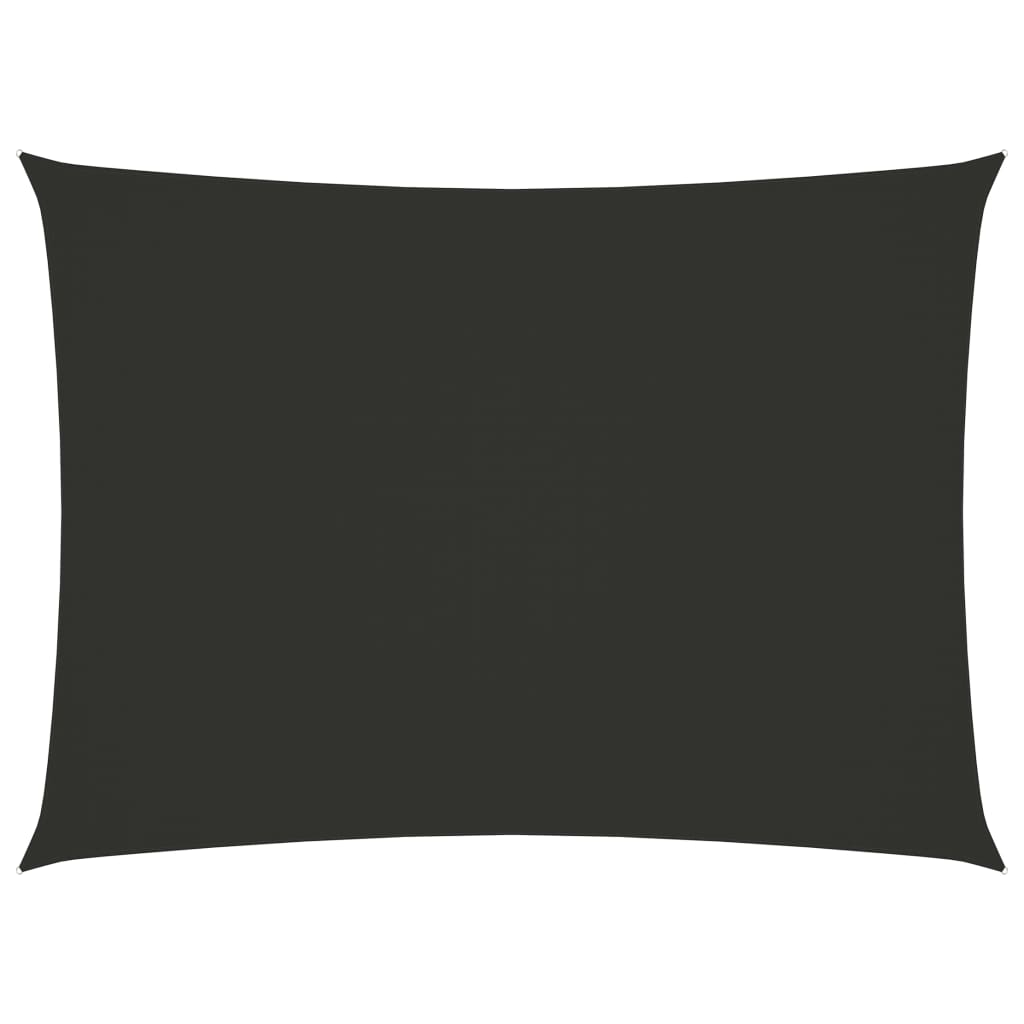 Copertina parasolar, vidaXL, HDPE - Polietilena, 90% protectie UV, 2 x 3,5 m, Antracit