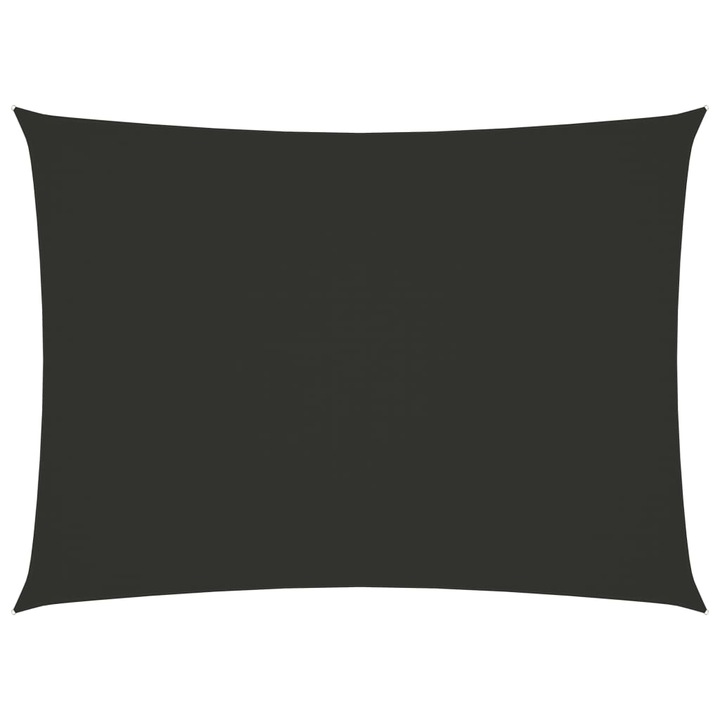 Copertina panza de parasolar pentru balcon vidaXL, Tesatura, 300 x 450 cm, Antracit