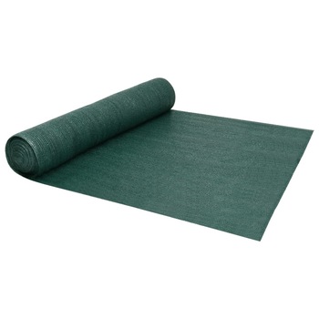 Plasa de protectie pentru intimitate cu densitate de 150 g/m² vidaXL, 2 x 50 m, Verde Plasa de protectie pentru intimitate cu densitate de 150 g/m² vidaXL, 2 x 50 m, Verde