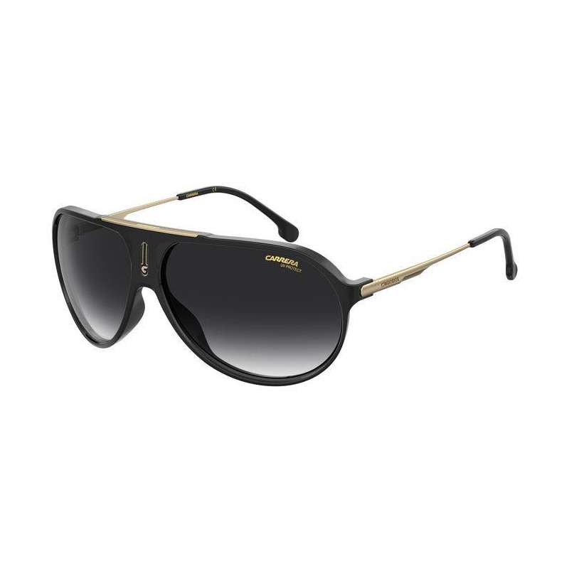 Ochelari de soare Carrera, HOT 65 - 807/9O, Negru/ Auriu