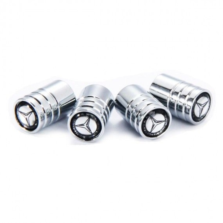 Set 4 buc capace valva din aluminiu MERCEDES BENZ