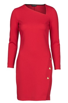 Rochie din poliester, Rosu Rochie din poliester, Rosu