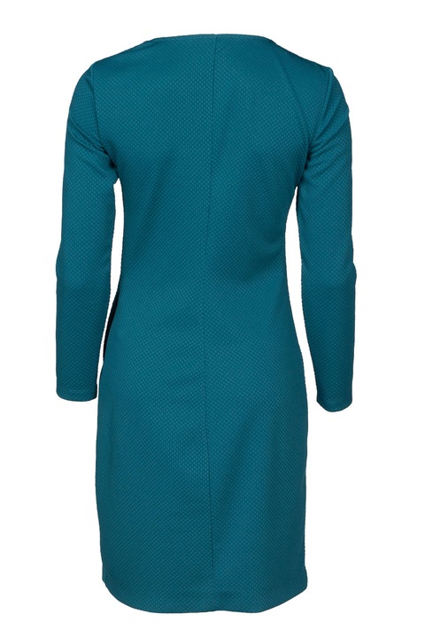 Rochie din poliester, eleganta, cu maneca lunga, verde 42