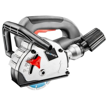 Masina taiat caneluri zidarie, 1320 W, 125 mm, Graphite Masina taiat caneluri zidarie, 1320 W, 125 mm, Graphite