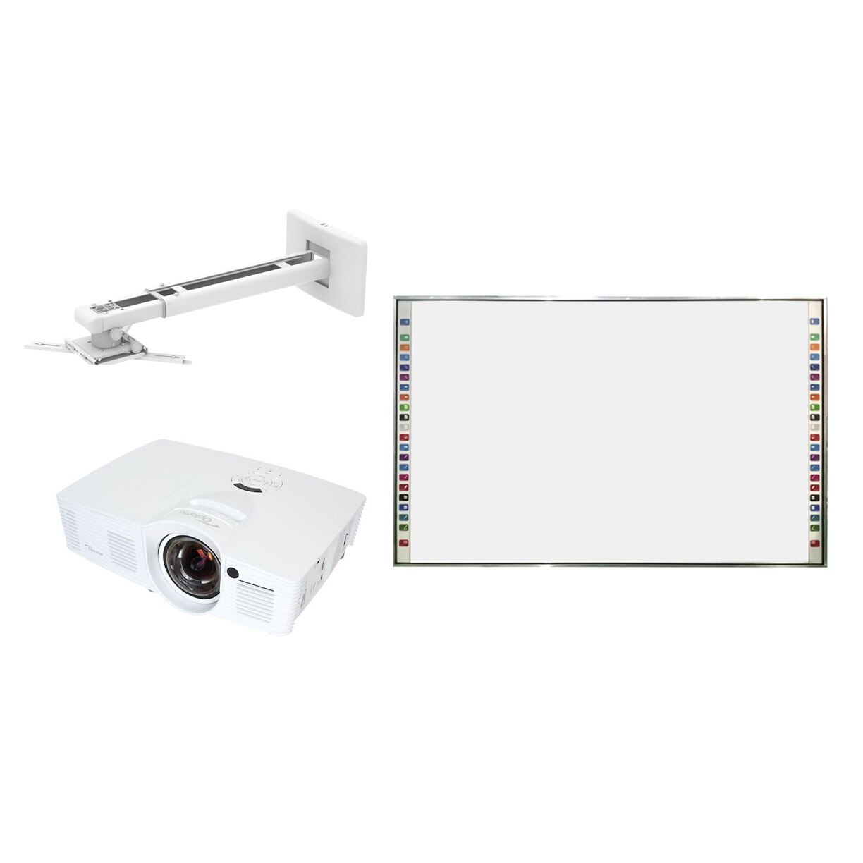 Pachet cu Tabla interactiva EVOBOARD IB-95Q + OPTOMA GT1070Xe + PRB-11M