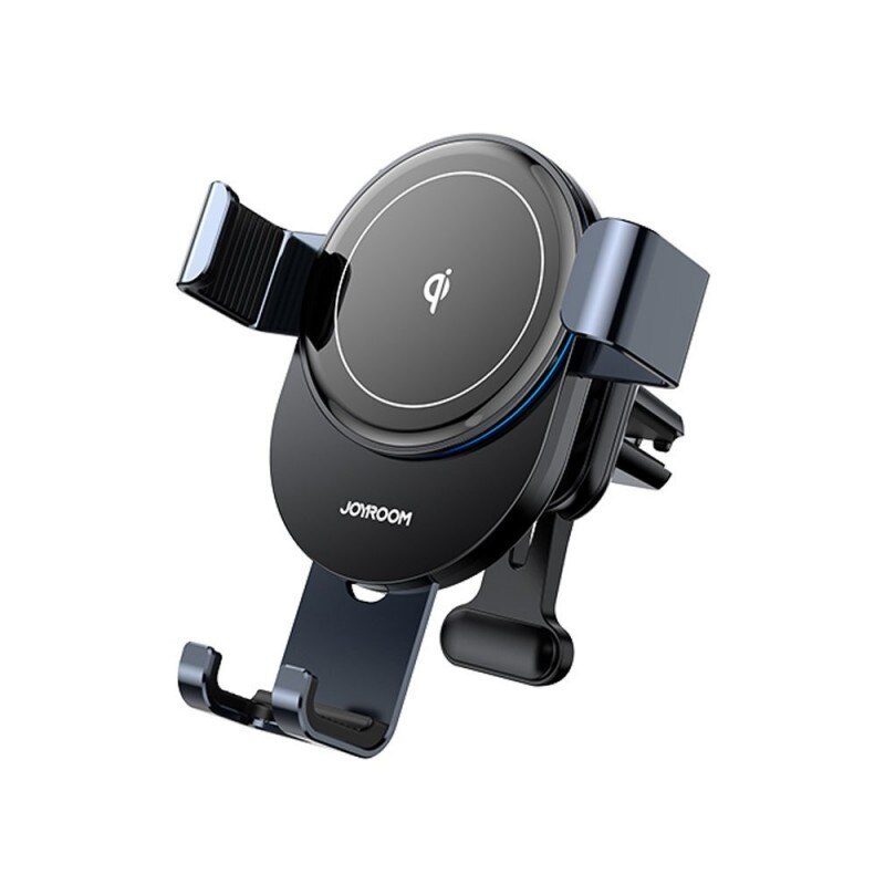 Suport Auto Joyroom Wireless Pentru Ventilatie Quick Charge 15w, Gravity, Gri - Jr-zs212