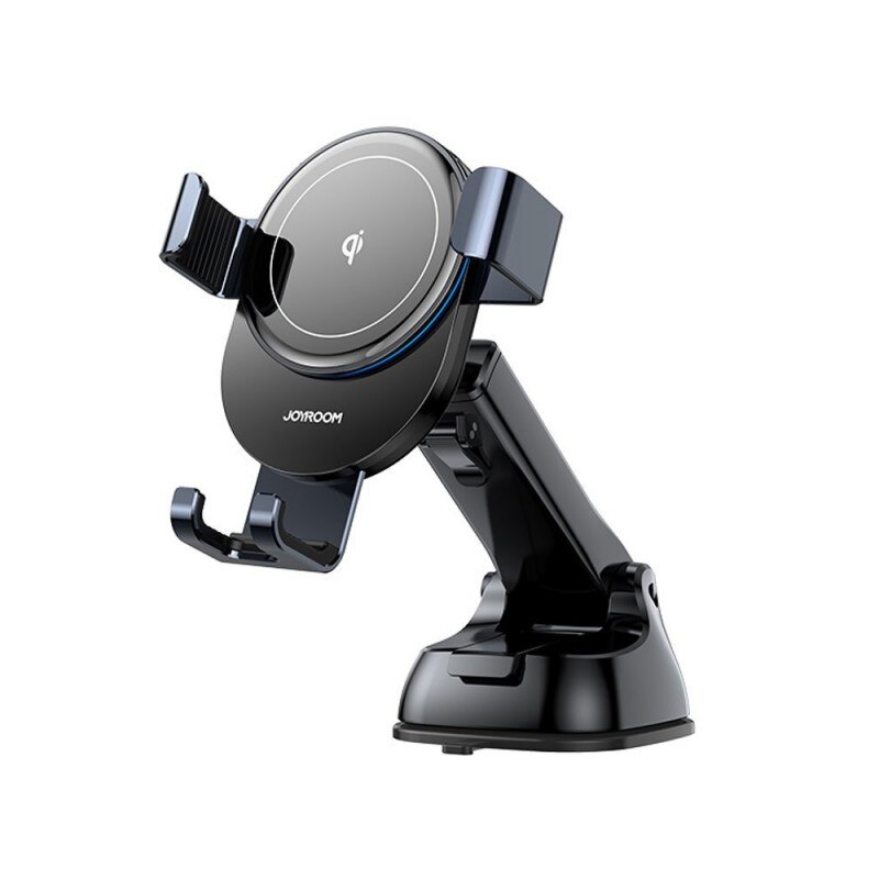 Suport Auto Joyroom Wireless Pentru Bord Quick Charge 15w, Gravity, Gri - Jr-zs212
