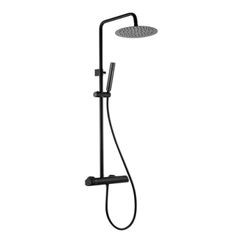 Coloana de dus cu baterie inclusa ARNIK, NAC N1QK, neagra Coloana de dus cu baterie inclusa ARNIK, NAC N1QK, neagra