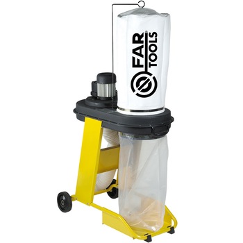 Aspirator pentru rumegus FarTools, tip RDC100FB, 550W, 65l Aspirator pentru rumegus FarTools, tip RDC100FB, 550W, 65l