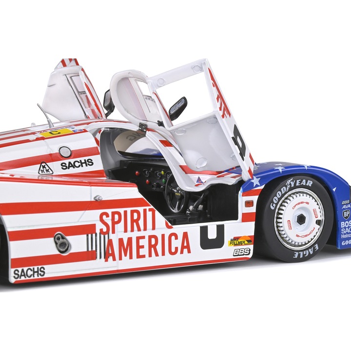 Modell autó Porsche 956LH LeMans (1986), 1:18, Solido