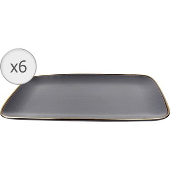 Set 6 platouri Art of dining by Heinner Calypso, ceramica, 32x20cm Set 6 platouri Art of dining by Heinner Calypso, ceramica, 32x20cm