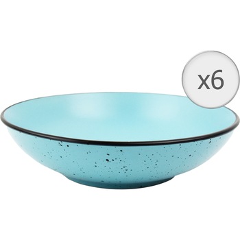 Set 6 farfurii adanci Art of dining by Heinner Electra, ceramica, 20cm Set 6 farfurii adanci Art of dining by Heinner Electra, ceramica, 20cm