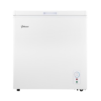 Lada frigorifica STARCREST SCCF-150, Capacitate 141 L, Temperatura reglabila, 4 stele, Control mecanic, Clasa F, Alb Lada frigorifica STARCREST SCCF-150, Capacitate 141 L, Temperatura reglabila, 4 stele, Control mecanic, Clasa F, Alb