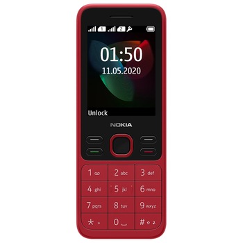 Telefon mobil Nokia 150 (2020), Dual Sim, Red Telefon mobil Nokia 150 (2020), Dual Sim, Red
