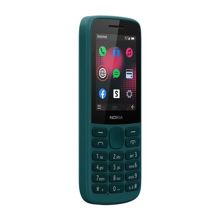 Telefon mobil Nokia 215, Dual SIM, 4G, Cyan