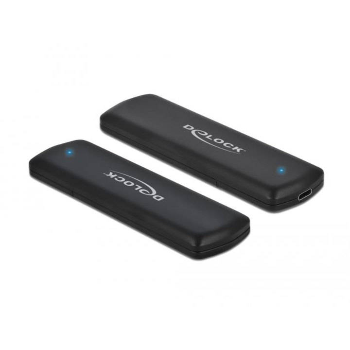 Rack extern usb-C la M.2 nvme pcie ssd Toolless, Delock 42615