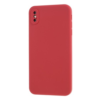 Husa protectie compatibila cu Apple iPhone X/XS Liquid Silicone Case Rosu