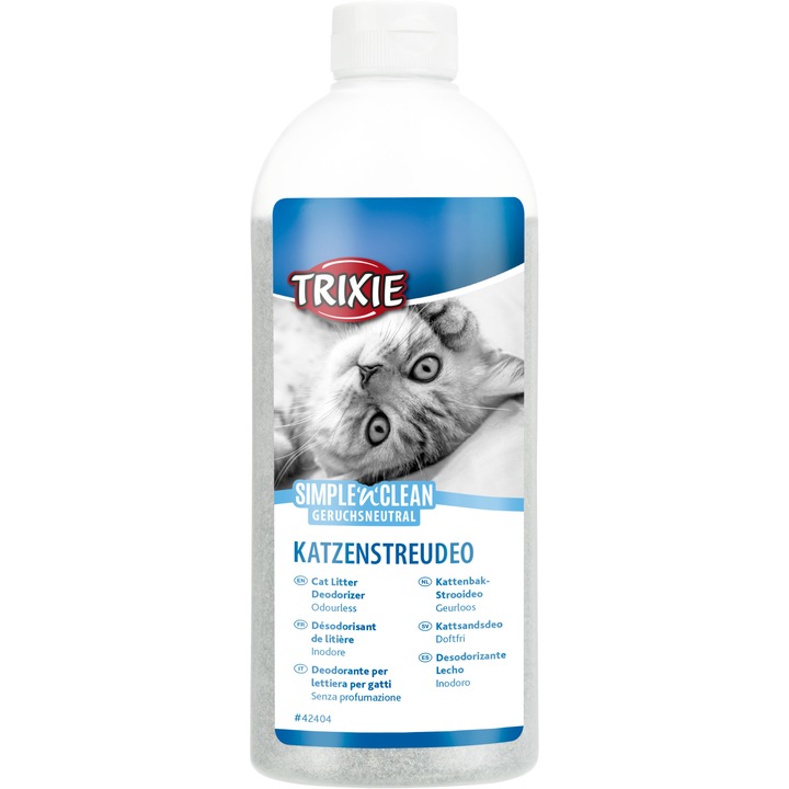 Odorizant litiera Trixie Simple N Cean Active carbon 750g 42404