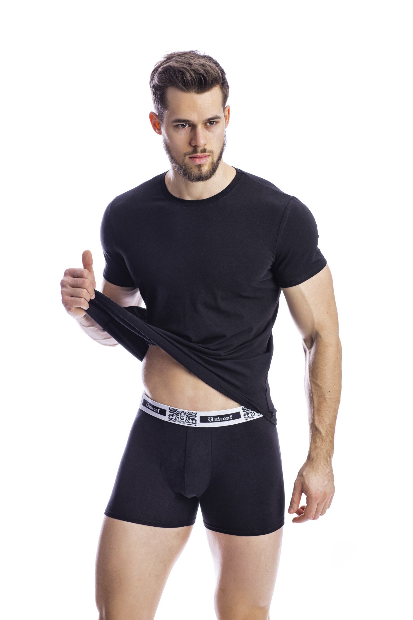 Tricou barbati ,TB01, Negru