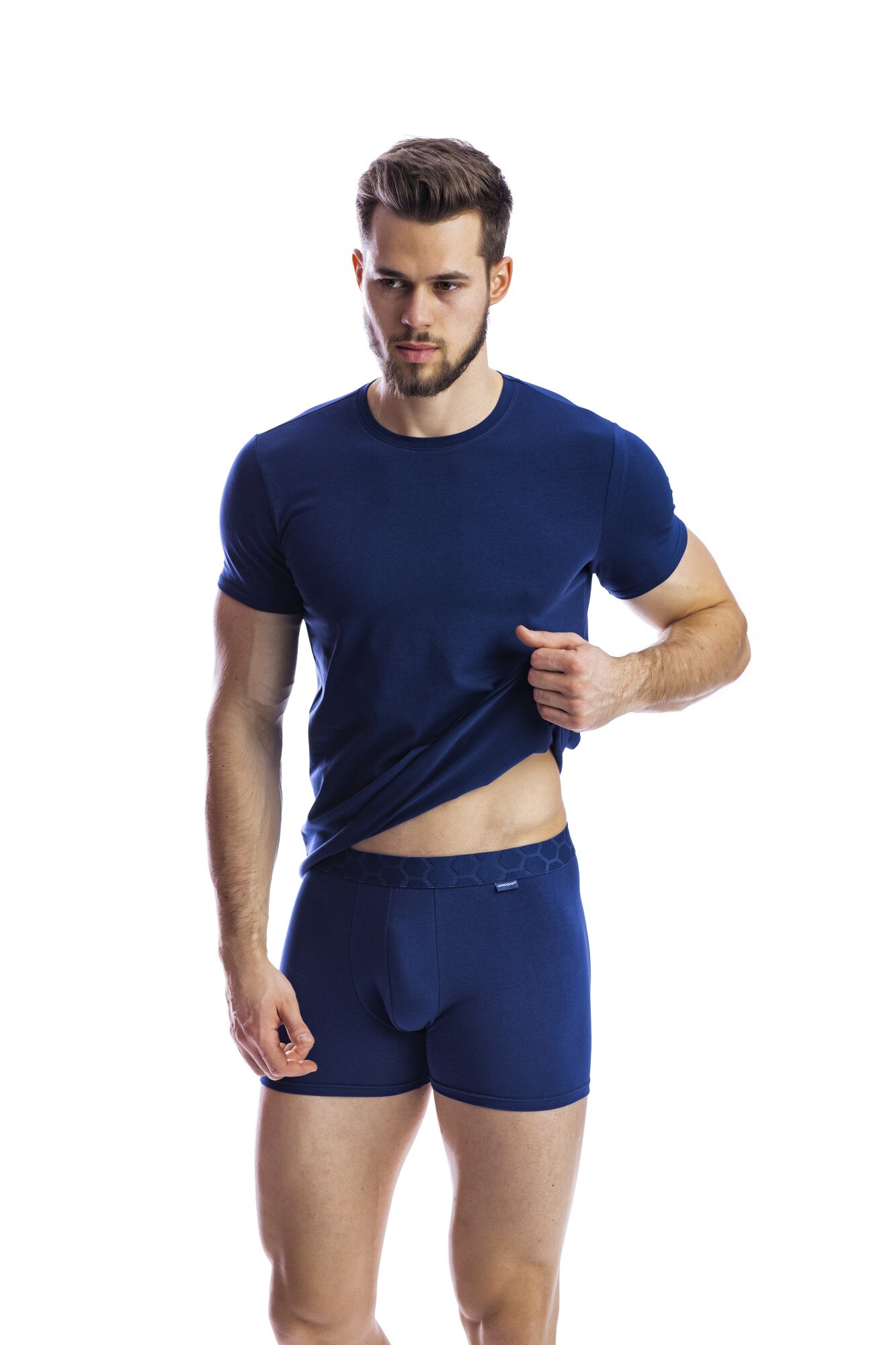 Tricou barbati ,TB01, Bleumarin