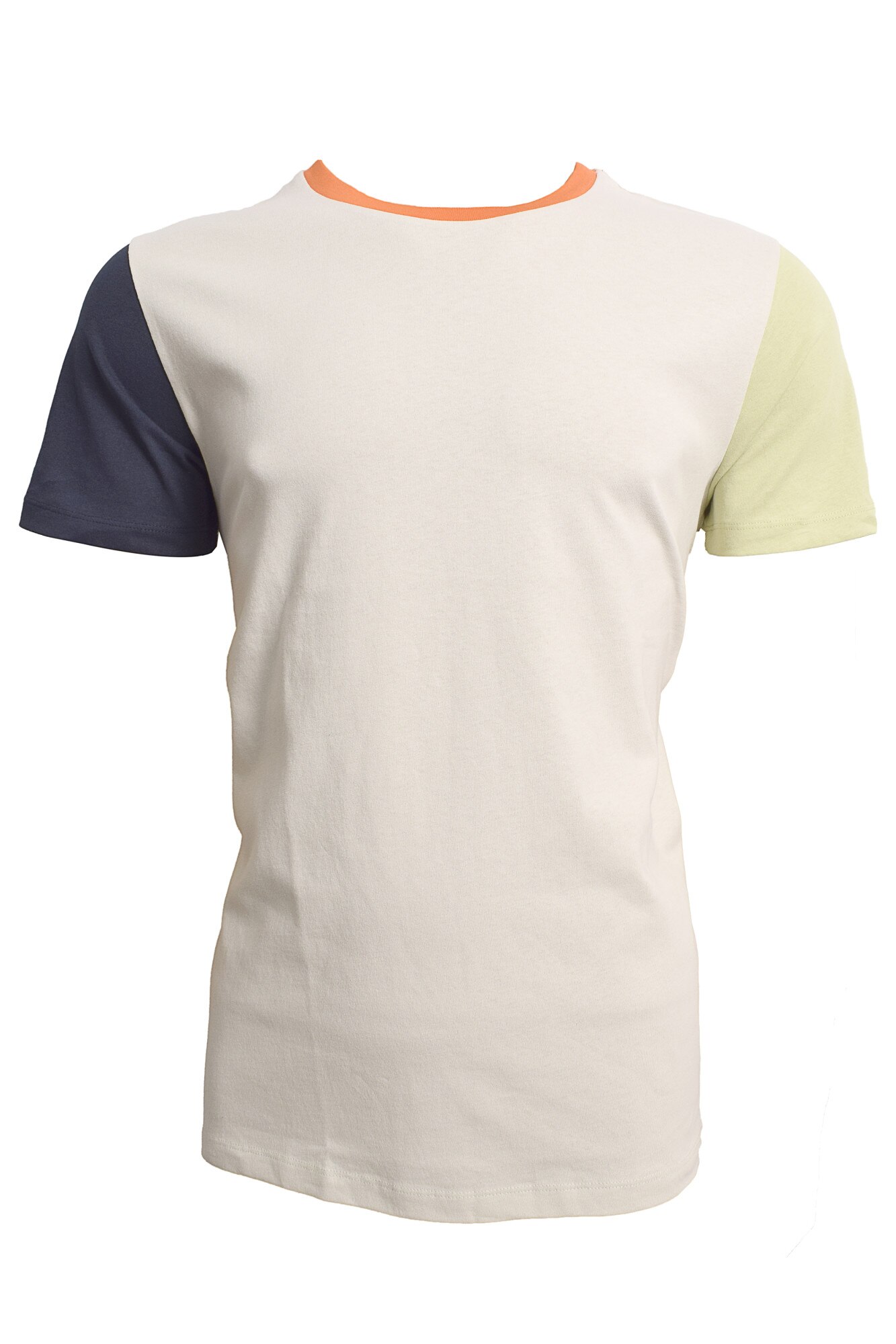 Tricou barbati Jack & Jones, cu maneci colorate