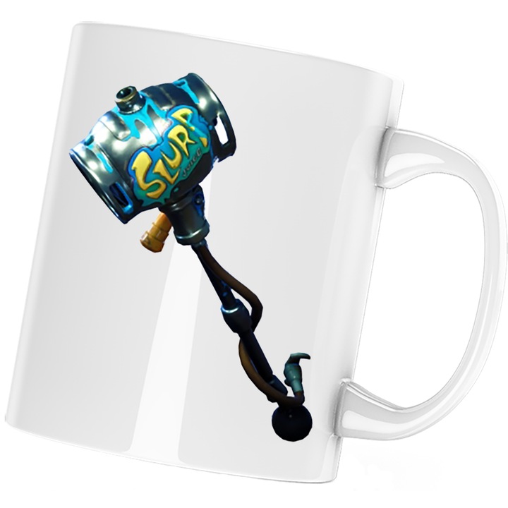 Cana Slurp Juice Fortnite Pickaxe, alba, 330 ml