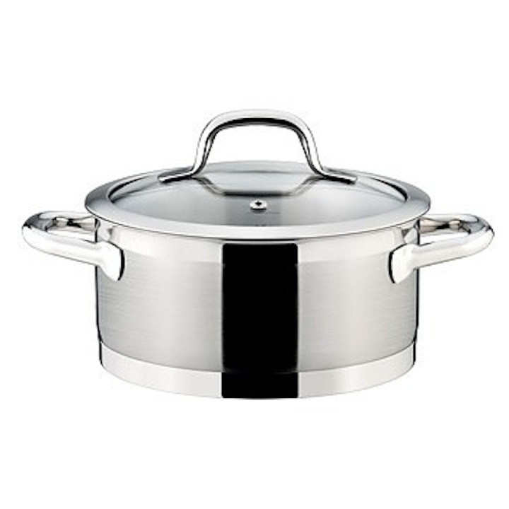 Oala cu capac, TESCOMA, Otel inoxidabil, 3 l, Argintiu