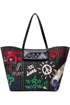 Geanta de dama, Desigual Bols Mondays Sicilia, Negru Geanta de dama, Desigual Bols Mondays Sicilia, Negru